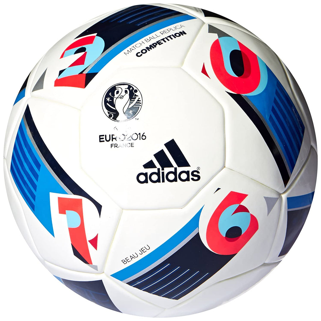 adidas Euro 16 Competition Soccer Ball White/Blue