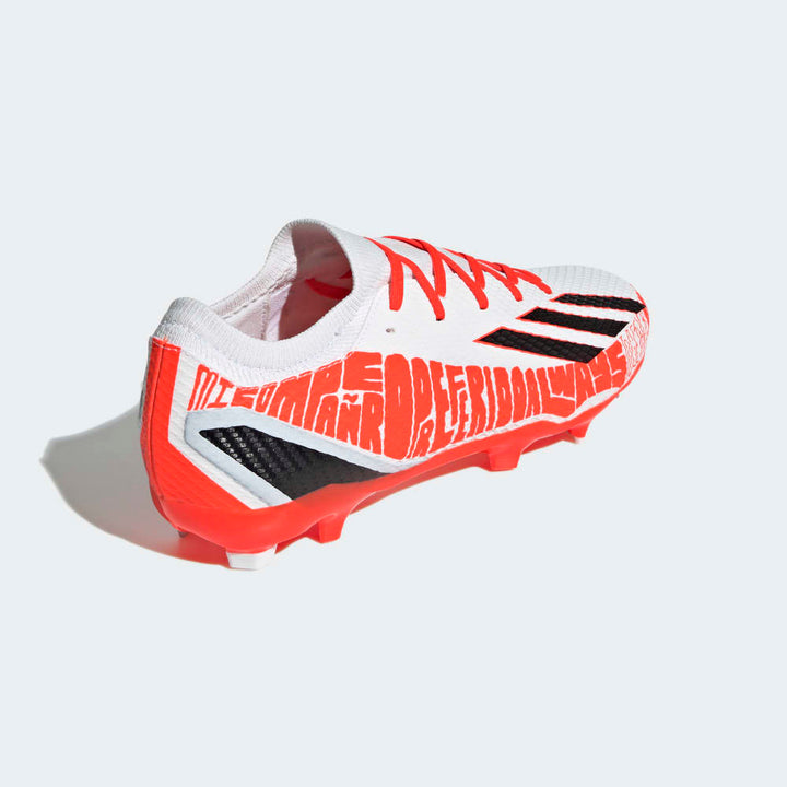 adidas Speed Portal Messi.3 FG Firm Ground Soccer Cleats White/Red
