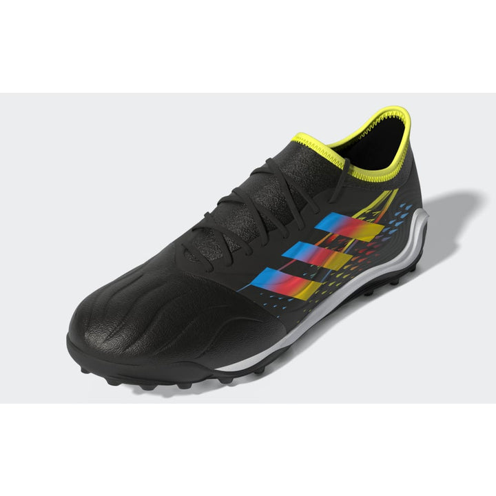 adidas Copa Sense 3 TF Turf Football Boots Black/Cyan