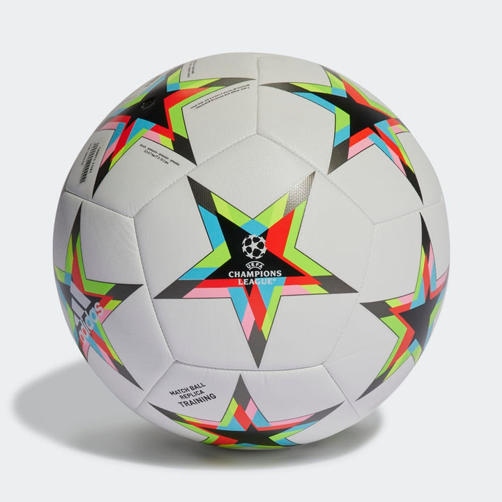 adidas UEFA Champions League Training Soccer Ball White/Silver