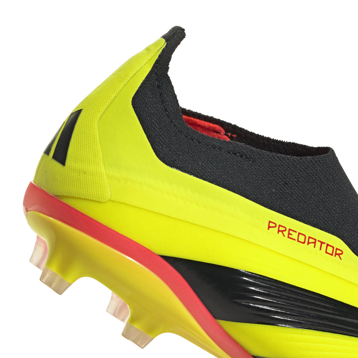 adidas Predator Elite Laceless FG Junior Firm Ground Soccer Cleats