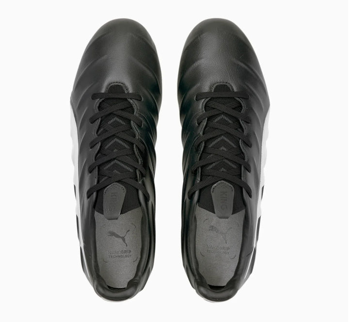 Puma King Platinum 21 FG/AG Multi-Ground Football Boots Black/White
