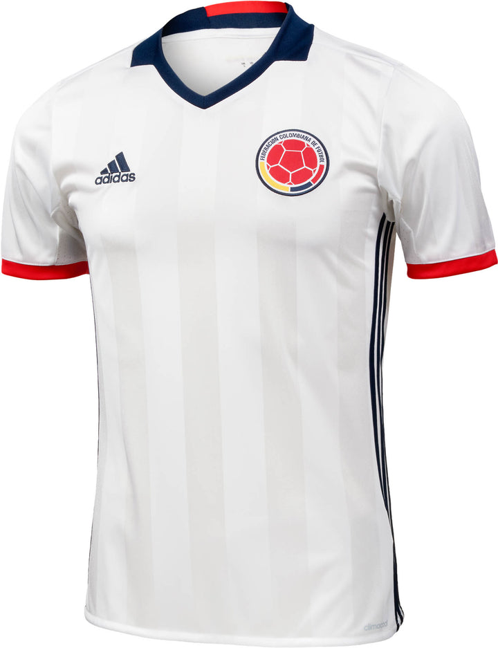 adidas Kid's Colombia Home Jersey 16 Y White