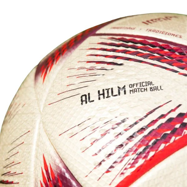 adidas HILM PRO Soccer Ball Gold/Maroon