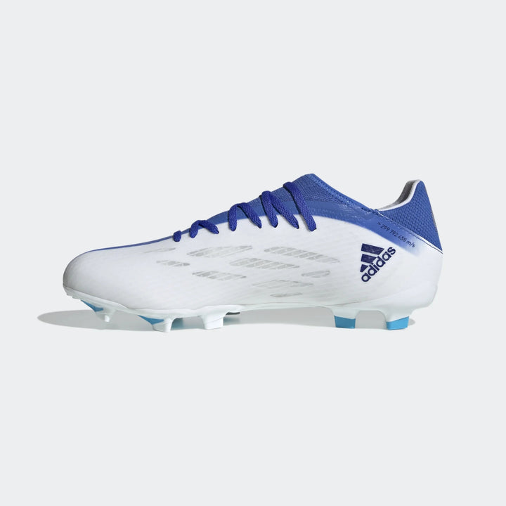 adidas X Speed Flow 3 FG Firm Ground Football Boots Cloud White / Legacy Indigo / Hi-Res Blue
