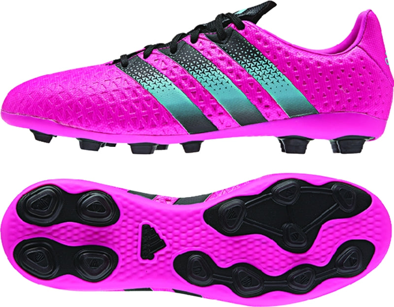 adidas Women's Ace 16.4 FG Firm Ground Cleats Pink/Black