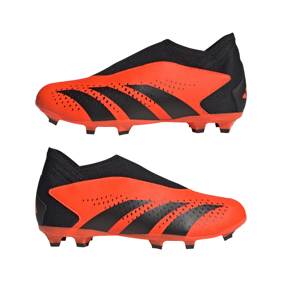 adidas Kids Predator Accuracy.3 Laceless FG Firm Ground Soccer Cleats