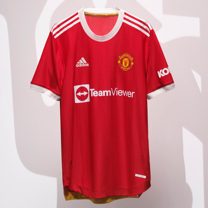 adidas Men's Manchester United Home Authentic Jersey 21