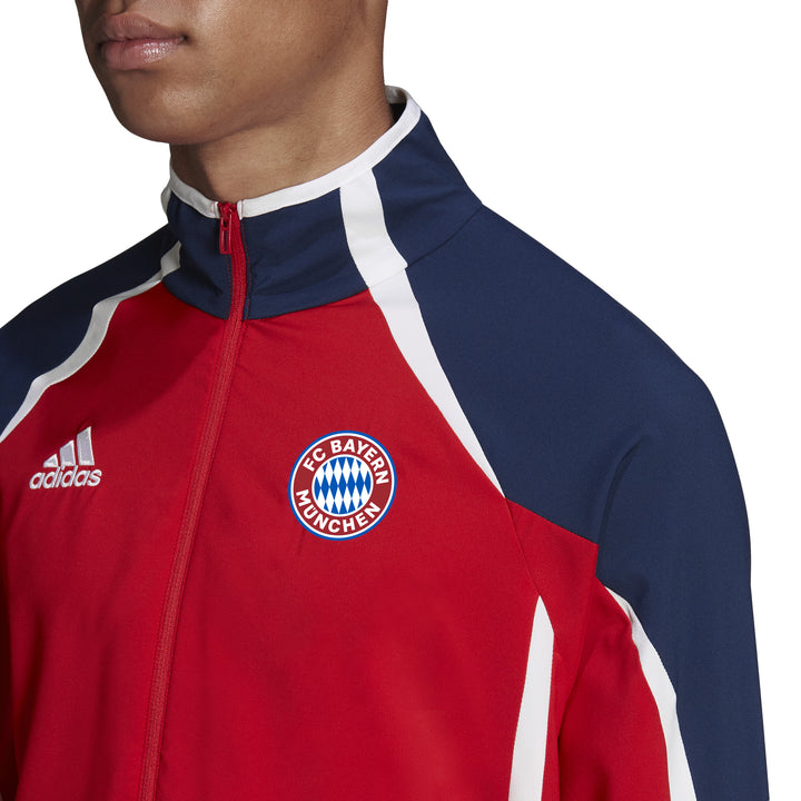 adidas FC Bayern Teamgeist Woven Jacket