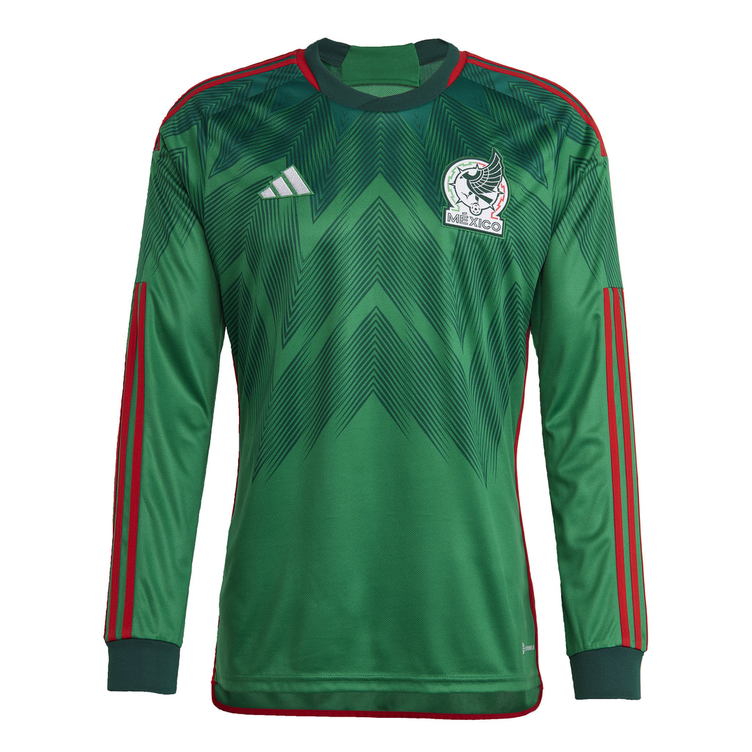 adidas Mexico Home Jersey 22 Long Sleeve