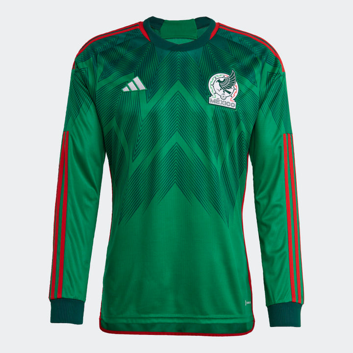 adidas Mexico Home Jersey 22 Long Sleeve