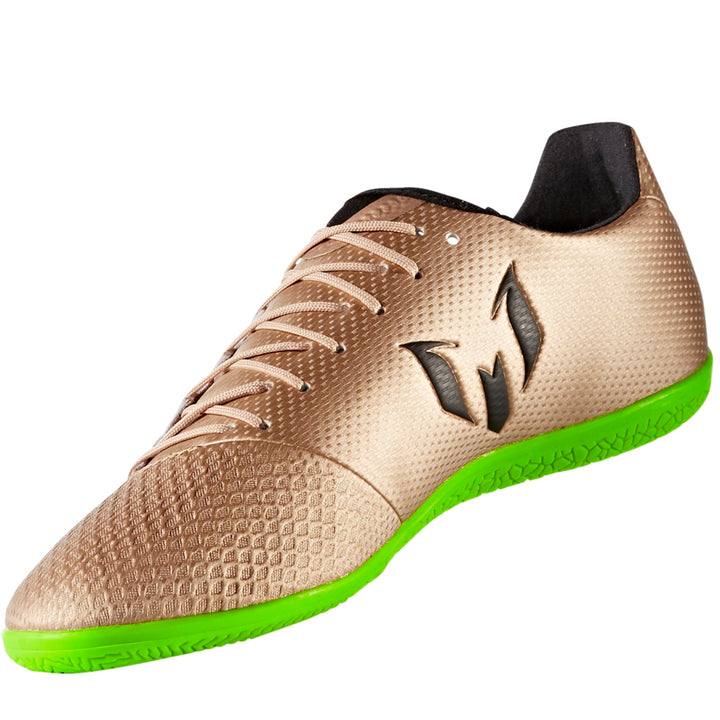 adidas Messi 16.3 IN Copper Metallic/Core Black/Solar Green