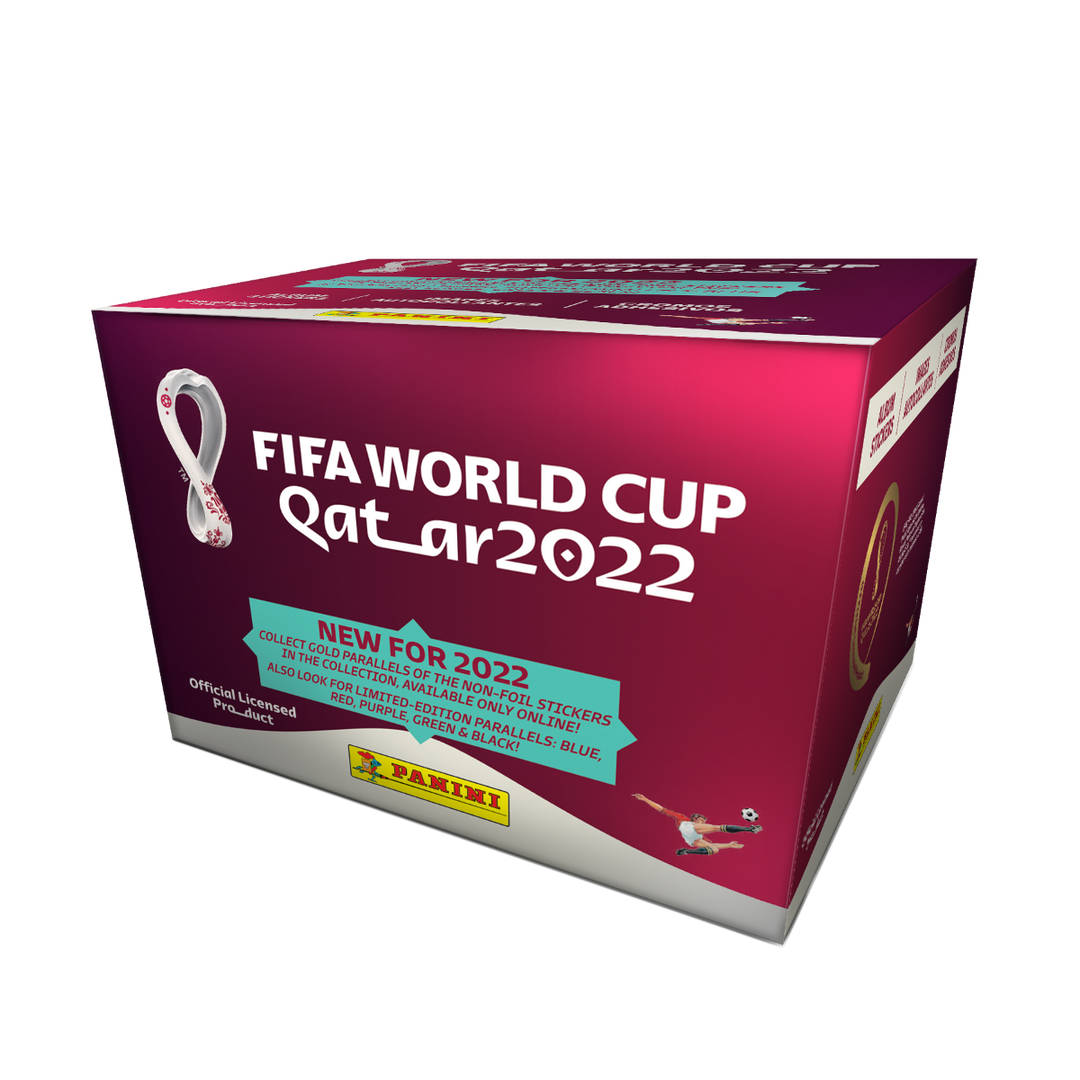 Panini FIFA World Cup Stickers 50 Pack Box